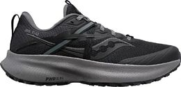 Saucony: Чёрные кроссовки 