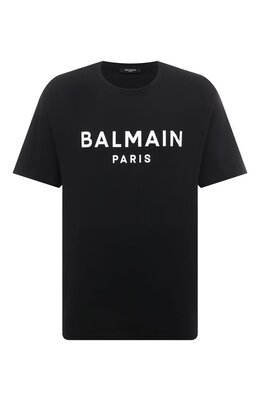 Balmain: Хлопковая футболка 