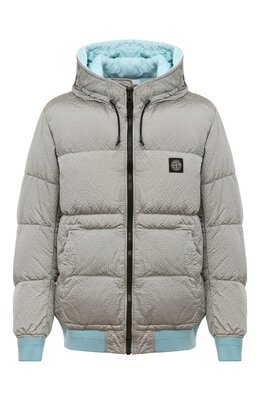 Stone Island: Голубая куртка 