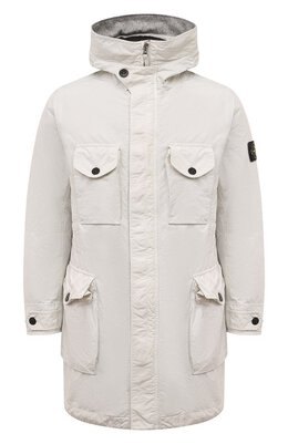 Stone Island: Пуховик с карманами 