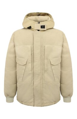 Stone Island: Светлый пуховик 