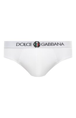 Dolce & Gabbana: Белые трусы 