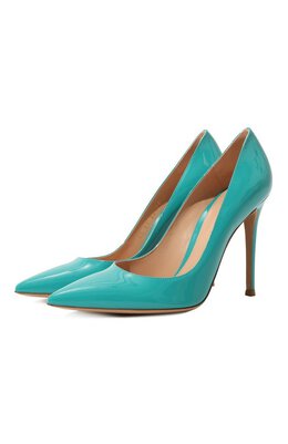 Gianvito Rossi: Зелёные туфли 