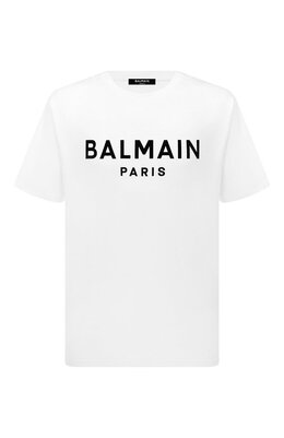 Balmain: Хлопковая футболка 