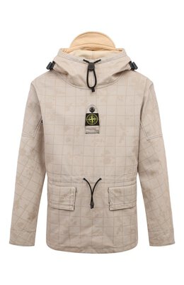 Stone Island: Бежевая куртка 