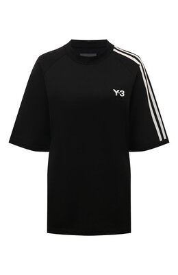 Y-3: Хлопковая футболка 