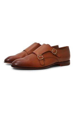 Santoni: Светлые лоферы 