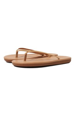 Ancient Greek Sandals: Бежевые шлёпанцы  Saionara