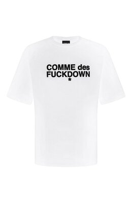 Comme des Fuckdown: Хлопковая футболка 