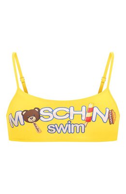 Moschino: Топ с принтом 