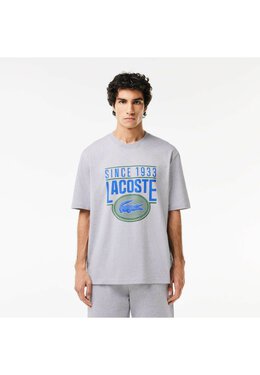 Lacoste: Футболка с принтом 