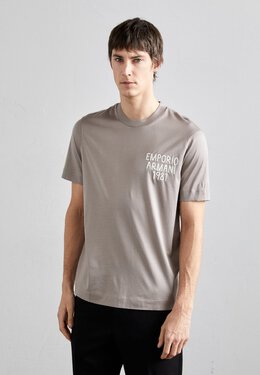 Emporio Armani: Футболка с принтом 