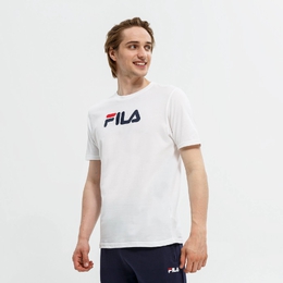 Fila: Белая футболка  Eagle