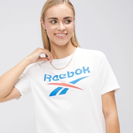 Reebok: Белая футболка 