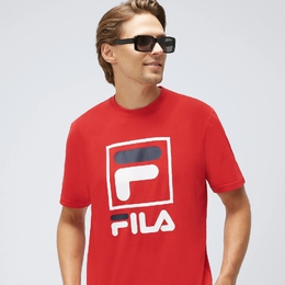 Fila: Красная футболка 