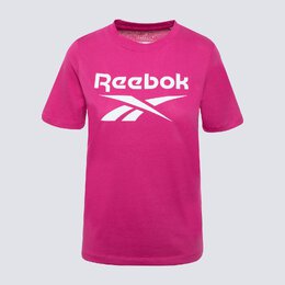 Reebok: Розовая футболка 