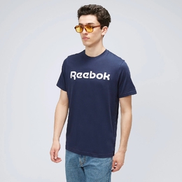 Reebok: Синяя футболка 