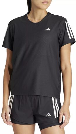 Adidas: Чёрная футболка 