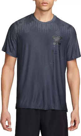 Nike: Синяя футболка  Dri FIT