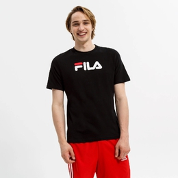 Fila: Чёрная футболка  Eagle