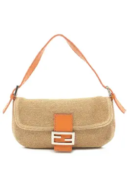 Fendi Pre-Owned: Бежевая сумка