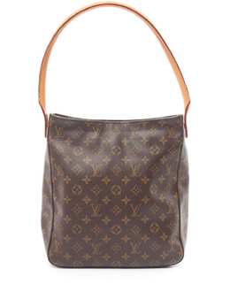 Louis Vuitton Pre-Owned: Коричневая сумка 