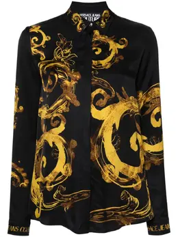 Versace Jeans Couture: Рубашка с принтом 