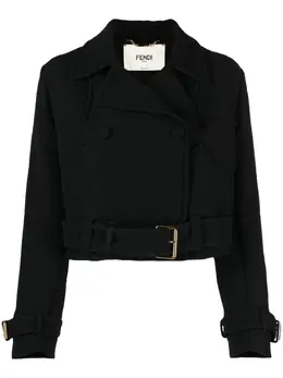 FENDI: Жаккардовая куртка  FF