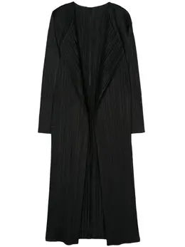 Pleats Please Issey Miyake: Длинное пальто