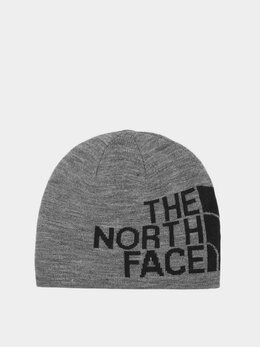 The North Face: Серая шапка 