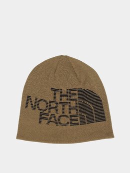 The North Face: Коричневая шапка 