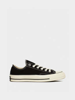 CONVERSE: Чёрные кеды  Chuck 70 Ox