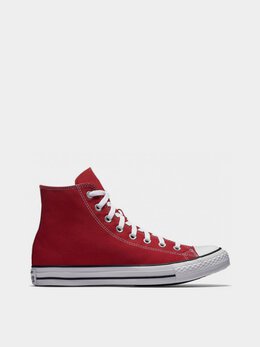 CONVERSE: Красные кеды  Chuck Taylor All Star Hi