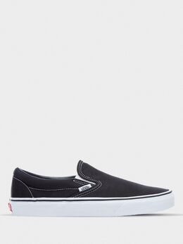 Vans: Чёрные мокасины  Classic