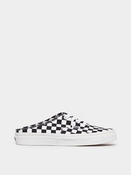 Vans: Белые сабо  Authentic