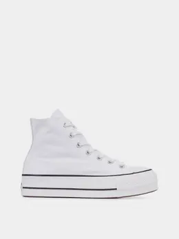 CONVERSE: Белые кеды  Chuck Taylor All Star Lift