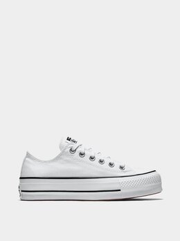 CONVERSE: Белые кеды  Chuck Taylor All Star Lift