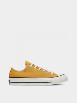 CONVERSE: Жёлтые кеды  Chuck 70 Ox