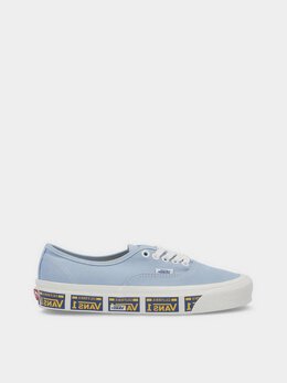 Vans: Голубые кеды  Authentic 44 DX