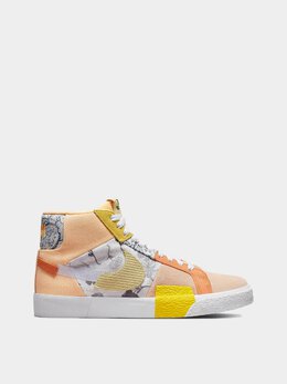 NIKE: Розовые кеды SB Zoom Blazer Mid