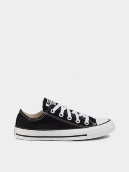 CONVERSE: Чёрные кеды  Chuck Taylor All Star Ox