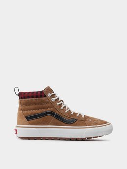 Vans: Коричневые кеды  SK8-Hi MTE 1