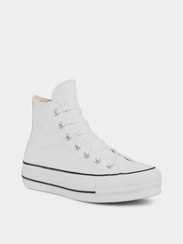 CONVERSE: Белые кеды  Chuck Taylor All Star Lift