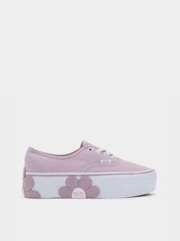 Vans: Розовые кеды  Authentic