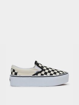 Vans: Белые мокасины  Classic