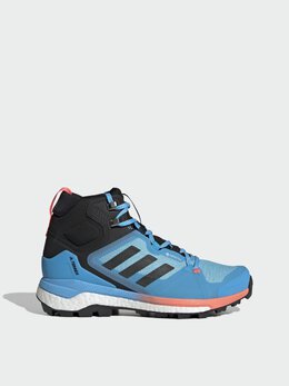 Adidas: Голубые кроссовки  Terrex