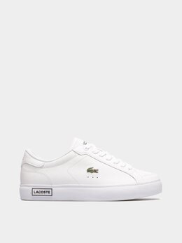 Lacoste: Белые кеды  Powercourt