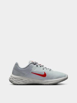 NIKE: Серые кроссовки 