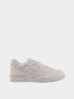 New Balance: Белые кроссовки  550