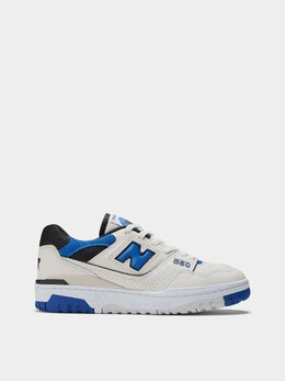 New Balance: Белые кроссовки  550